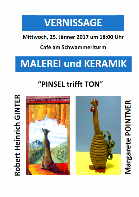 Einladung zur Vernissage.