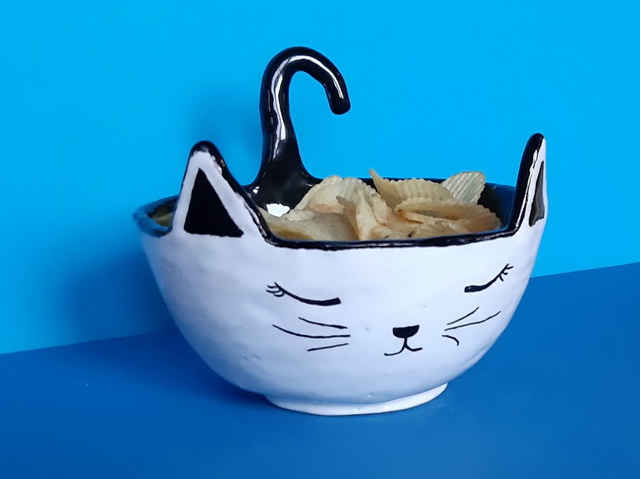 Snack-Schüssel Katze